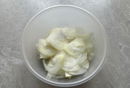 Фото шага рецепта Маринованный лук с укропом 189761 шаг 4