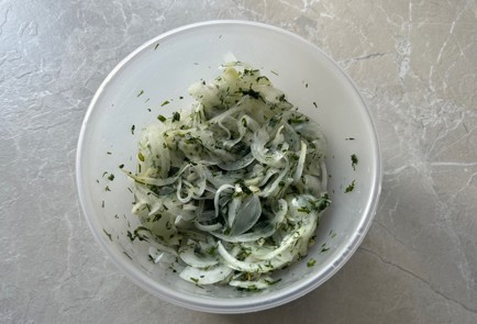 Фото шага рецепта Маринованный лук с укропом 189761 шаг 9