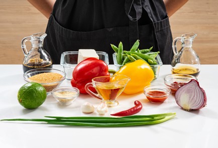 Фото шага рецепта Маринованный тофу в стиле файеркрекер 186411 шаг 1  