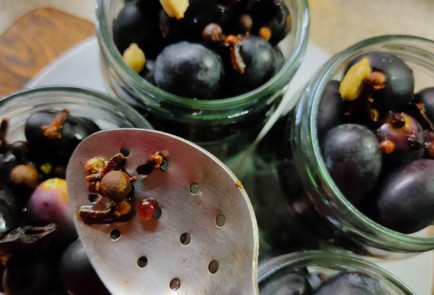 Фото шага рецепта Маринованный виноград на зиму 190052 шаг 10  