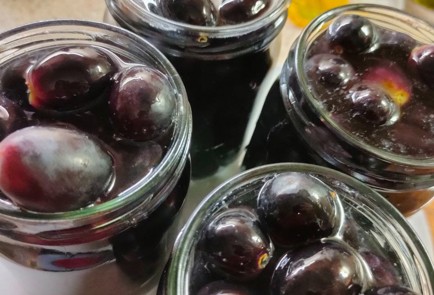 Фото шага рецепта Маринованный виноград на зиму 190052 шаг 9  