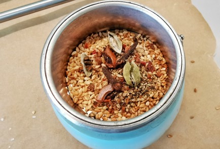 Фото шага рецепта Марокканский кофе с кунжутом 140734 шаг 7  