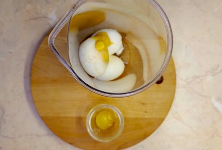 Фото шага рецепта Майонез на вареных яйцах 188074 шаг 7  