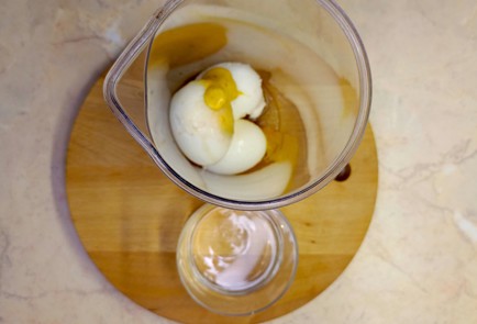 Фото шага рецепта Майонез на вареных яйцах 188074 шаг 8  