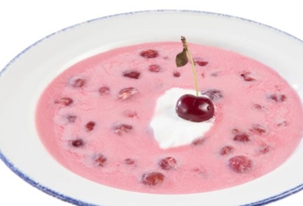 Фото шага рецепта Венгерская окрошка с вишней Чересньелевеш 93325 шаг 10  