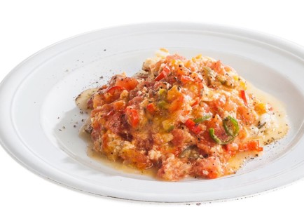 Фото шага рецепта Турецкая яичница менемен 114833 шаг 10  