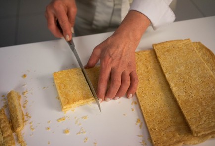 Фото шага рецепта Мильфей с ягодами 138569 шаг 19  