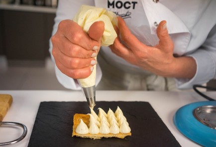 Фото шага рецепта Мильфей с ягодами 138569 шаг 23  