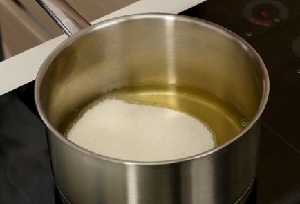 Фото шага рецепта Миндальный торт с шоколадным кремом 93112 шаг 4  