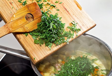 Фото шага рецепта Минестроне традиционный 20115 шаг 7  