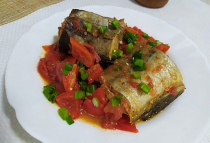 Фото шага рецепта Минтай с овощами 190326 шаг 11  