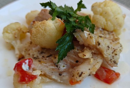 Фото шага рецепта Минтай в духовке 175765 шаг 12