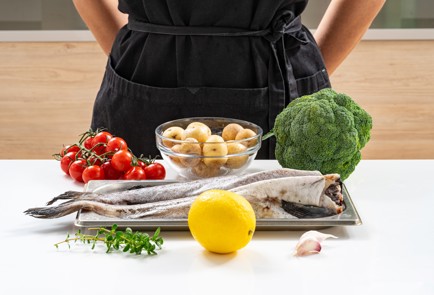 Фото шага рецепта Минтай в духовке 186379 шаг 1  