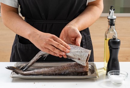 Фото шага рецепта Минтай в духовке 186379 шаг 5  