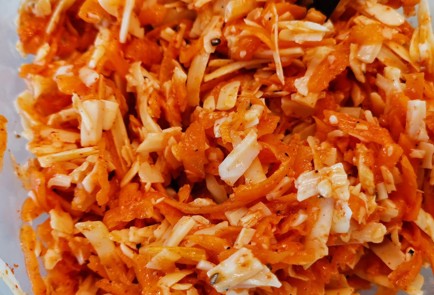 Фото шага рецепта Морковные лепешки 174449 шаг 7