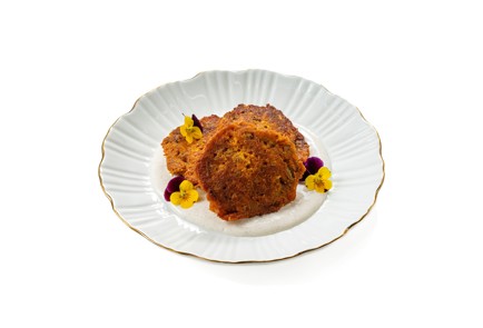 Фото шага рецепта Морковные оладьи на десерт 186488 шаг 11  