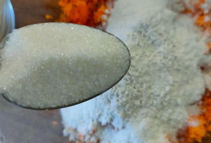 Фото шага рецепта Морковные оладьи на рисовой муке 189832 шаг 6  