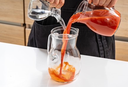 Фото шага рецепта Мороженое на палочке Кровавая Мэри popsicle 186535 шаг 4  