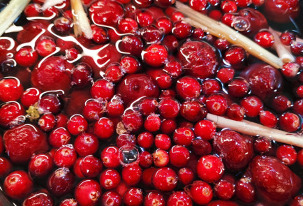 Фото шага рецепта Морс с вишней 151992 шаг 4  