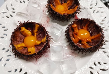 Фото шага рецепта Морские ежи 190629 шаг 8  