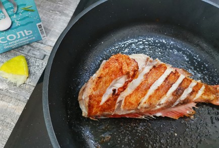 Фото шага рецепта Морской окунь 189097 шаг 8  