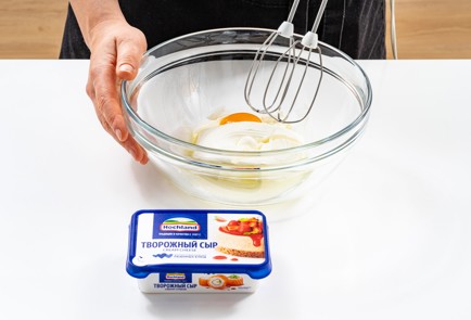 Фото шага рецепта Мраморный брауни с творожным сыром 188033 шаг 7  