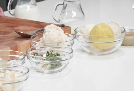 Фото шага рецепта Мурманская треска с хумусом из корнеплодов 188913 шаг 1  