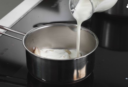 Фото шага рецепта Мурманская треска с хумусом из корнеплодов 188913 шаг 8  