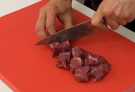 Фото шага рецепта Мясная кулебяка с грибами и гречкой 137116 шаг 3  