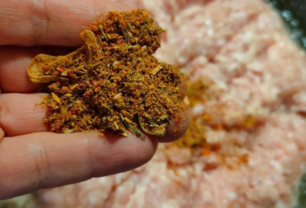 Фото шага рецепта Мясная начинка для блинов 191421 шаг 5  