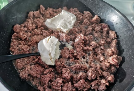 Фото шага рецепта Мясная паста радиатори с томатным соусом 151217 шаг 6  