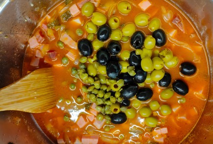 Фото шага рецепта Мясная солянка с картофелем 174725 шаг 11  