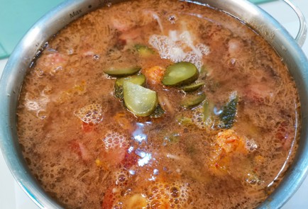 Фото шага рецепта Мясная солянка 188788 шаг 11  