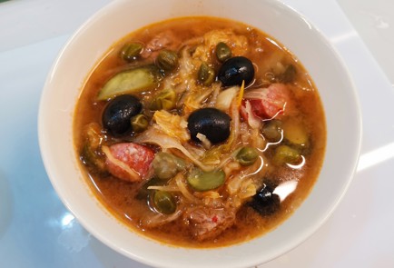 Фото шага рецепта Мясная солянка 188788 шаг 13  