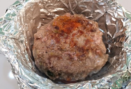 Фото шага рецепта Мясной кетопирожок из цветной капусты 152765 шаг 12  