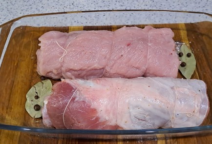 Фото шага рецепта Мясной рулет из свинины 187867 шаг 12  