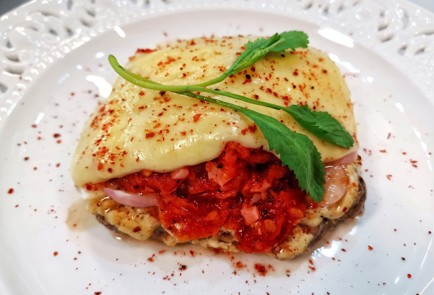 Фото шага рецепта Мясо пофранцузски из свинины 189191 шаг 12  