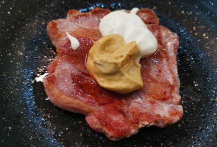 Фото шага рецепта Мясо пофранцузски из свинины 189191 шаг 6  