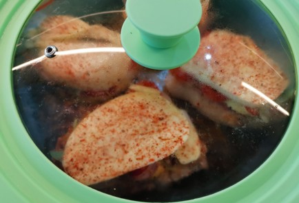 Фото шага рецепта Мясо пофранцузски из свинины 189929 шаг 12