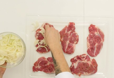 Фото шага рецепта Мясо пофранцузски 126182 шаг 7  