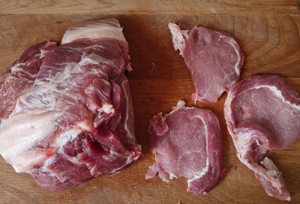 Фото шага рецепта Мясо пофранцузски 175692 шаг 1  