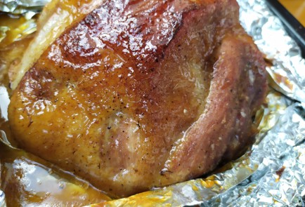 Фото шага рецепта Свинина в медовогорчичной глазури 189437 шаг 8  