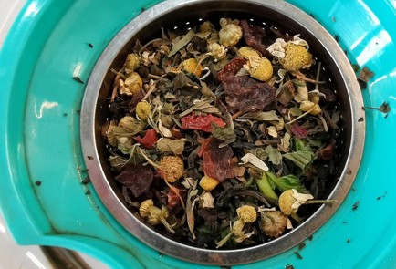 Фото шага рецепта Мятноимбирный согревающий напиток 152348 шаг 3  