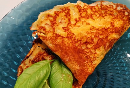 Фото шага рецепта Начинка для блинчика Капрезе 174408 шаг 10