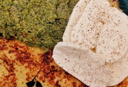 Фото шага рецепта Начинка для блинчика Капрезе 174408 шаг 5