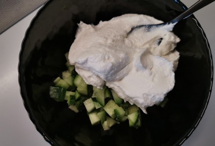 Фото шага рецепта Начинка для тарталеток на праздничный стол 190906 шаг 3  