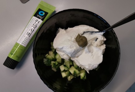 Фото шага рецепта Начинка для тарталеток на праздничный стол 190906 шаг 4  