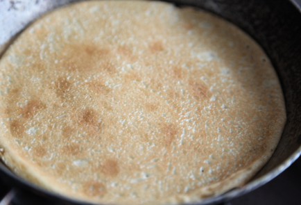 Фото шага рецепта Налистники с творогом и бананом 174083 шаг 11