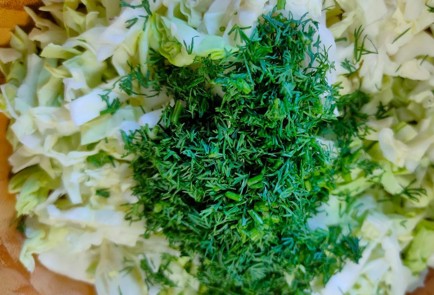 Фото шага рецепта Наливной пирог с капустой и луком на сыворотке 189706 шаг 11  