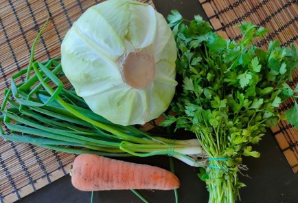 Фото шага рецепта Наливной пирог с капустой 174518 шаг 1  